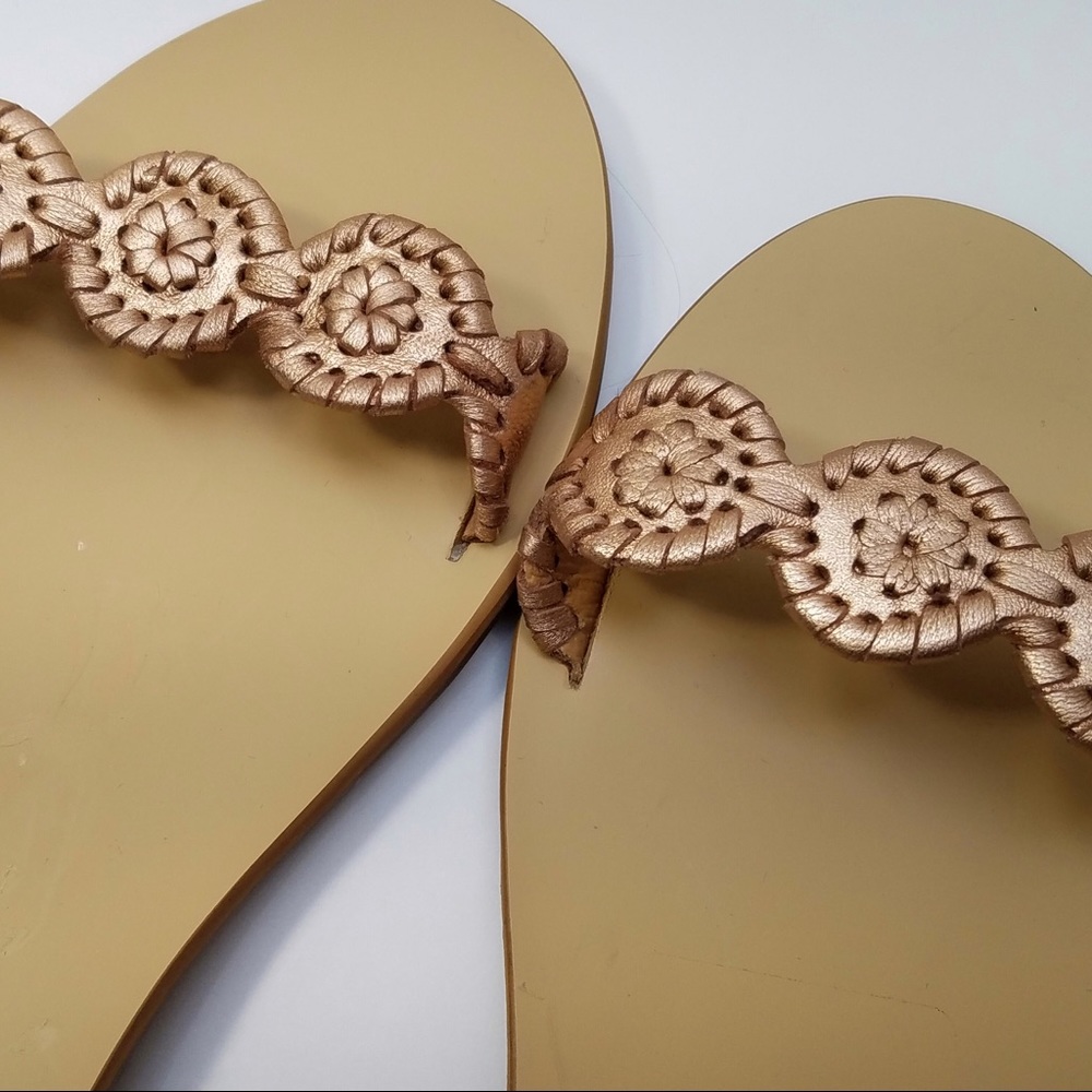Jack Rogers Metallic Copper 9m NEW - Picture 2 of 4